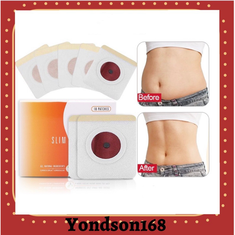 30pcs Detox Slimming Herbal Patch Chinese Medicine Weight Loss 瘦身贴
