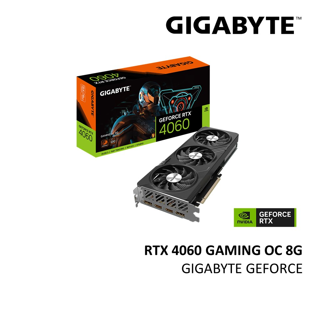 GIGABYTE RTX 4060 GAMING OC 8G GRAPHIC CARD Shopee Malaysia