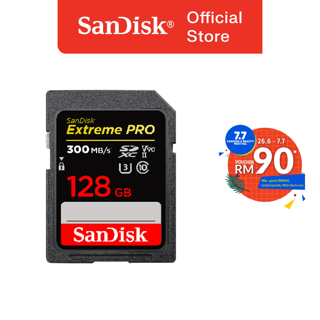 SanDisk® Extreme PRO® SDHC™ And SDXC™ UHS-II Card (32GB/64GB/128GB ...