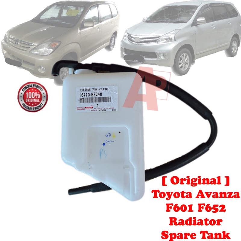 Original Toyota Avanza F601 F652 Radiator Spare Tank New Tangki Air ...