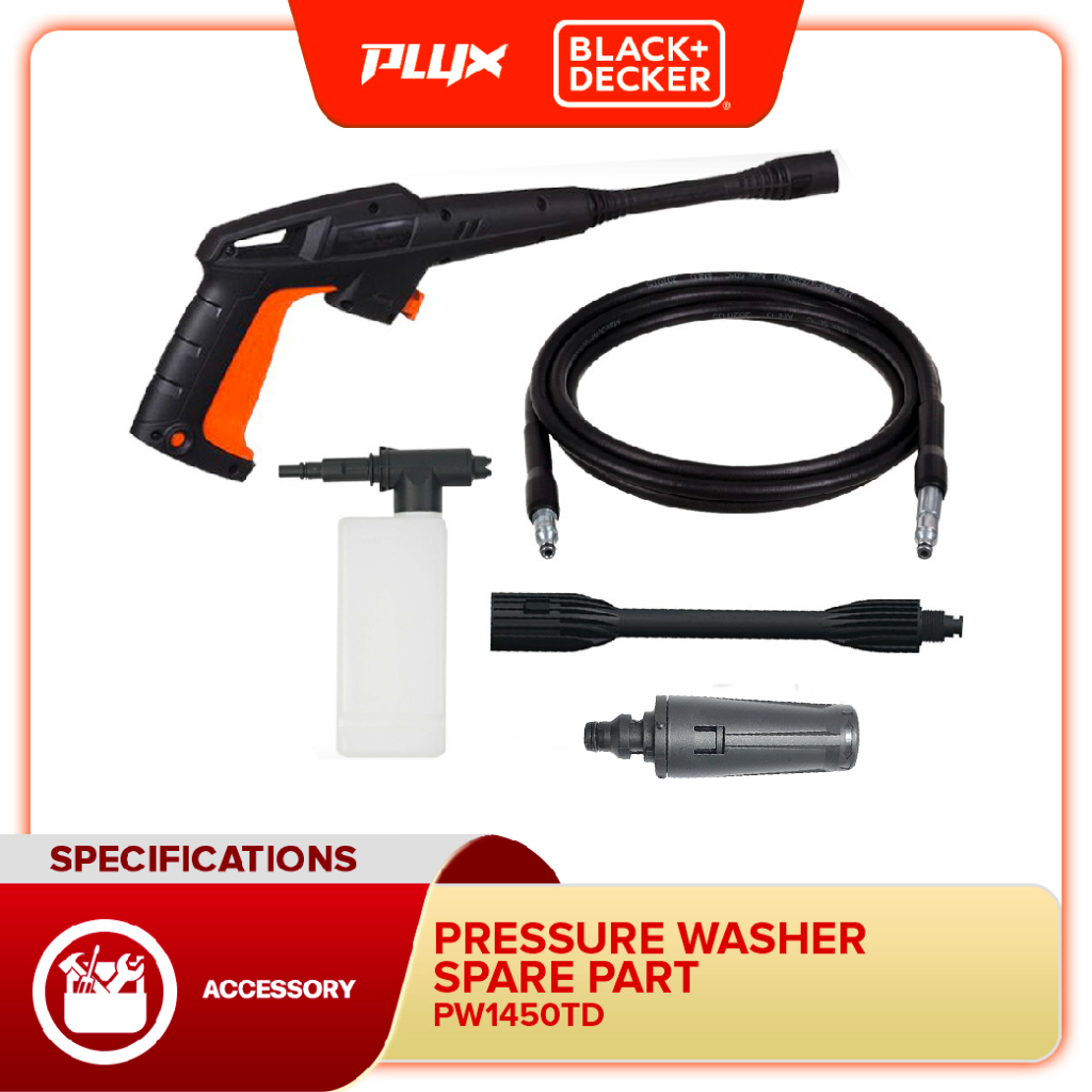 BLACK & DECKER Pressure Washer Accessories Spare Part Gun Extension