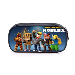 Game Roblox Double-Layer Pencil Bag Roblox Pencil Box Elementary And Middle  School Students Children's Pencil Bag Stationery Box 