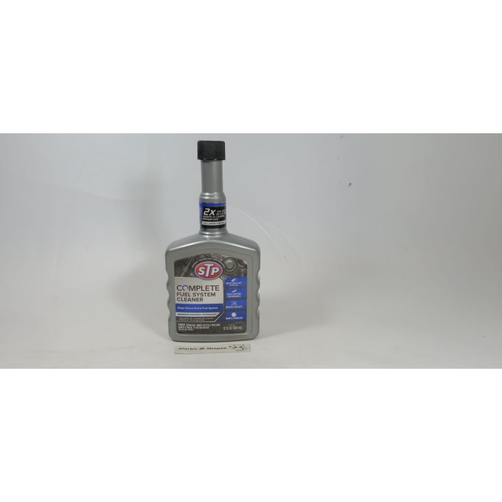 STP COMPLETE FUEL SYSTEM CLEANER GASOLINE INJECTOR CLEANER 354ml ...