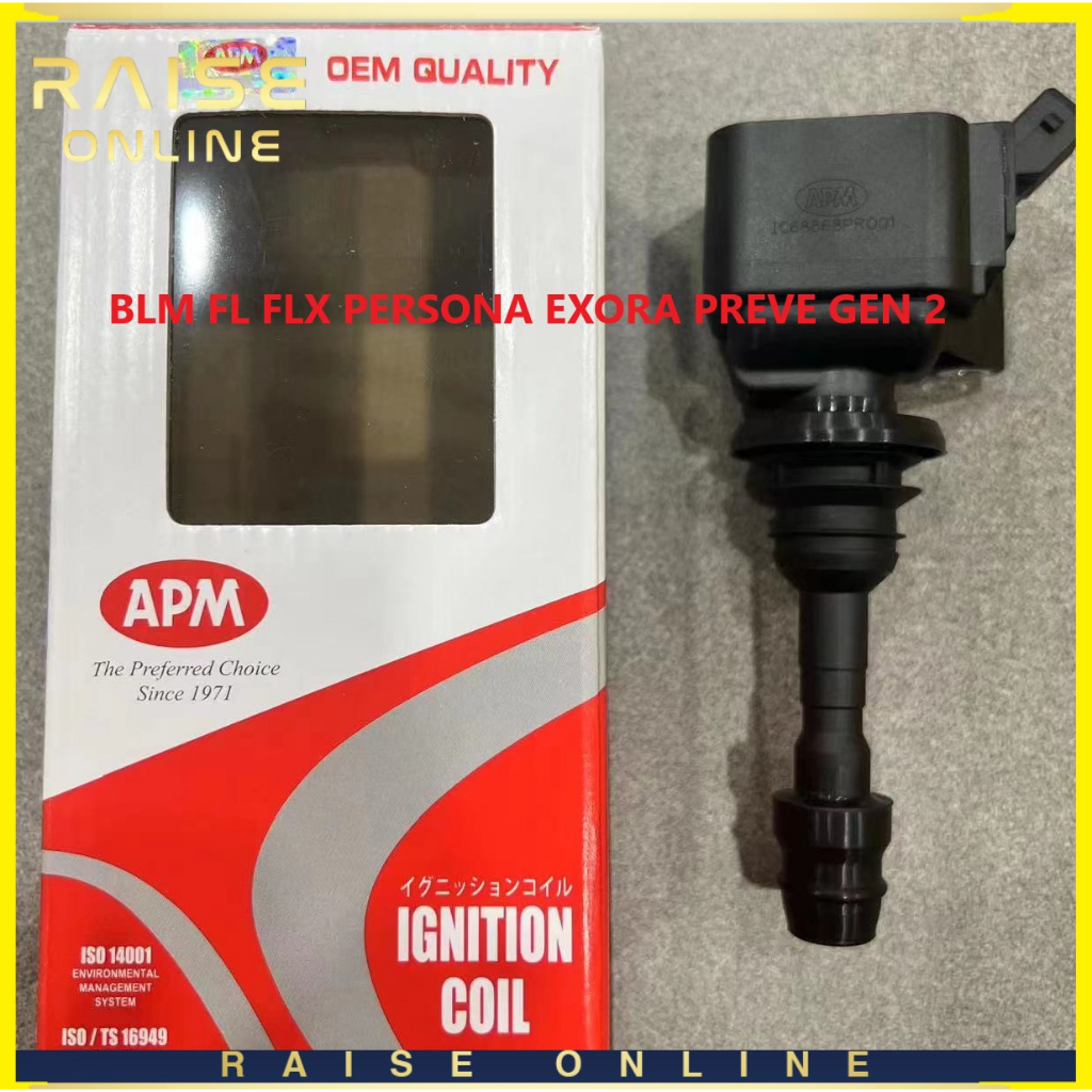 100 APM PLUG COIL IGNITION COIL PROTON SAGA BLM FL FLX EXORA CPS GEN2