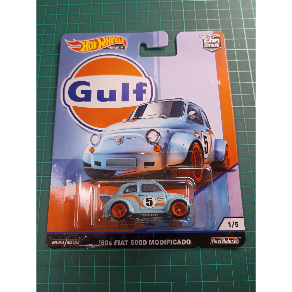 Hot wheels gulf fiat 2024 500