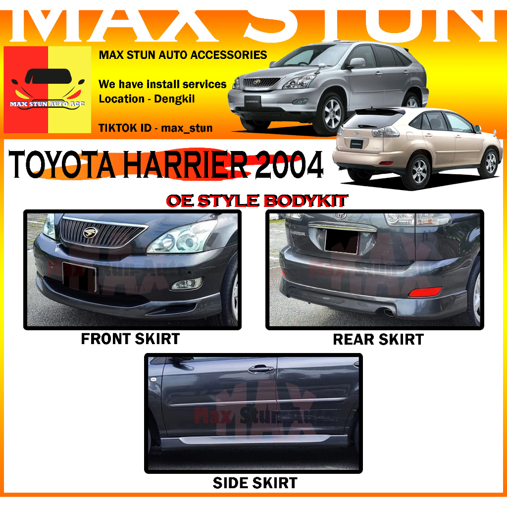 TOYOTA HARRIER LEXUS RX SECOND GENERATION XU30 ACU30 2004-2013 OE LOOK ...