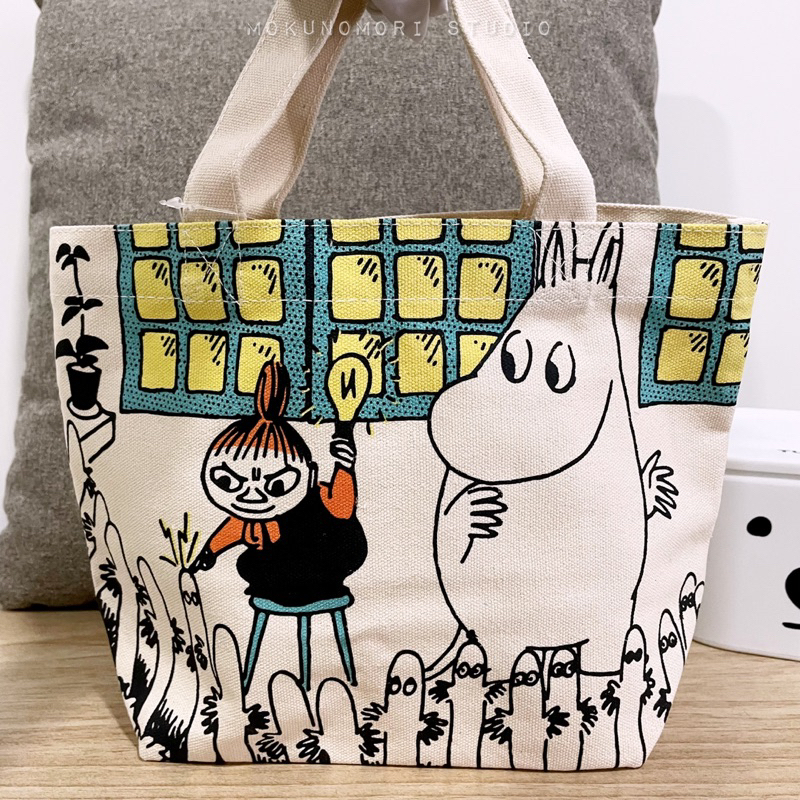 FINAL STOCK 🇯🇵 Moomin Moominmamma Mymble Tove Jansson Canvas Small Tote ...