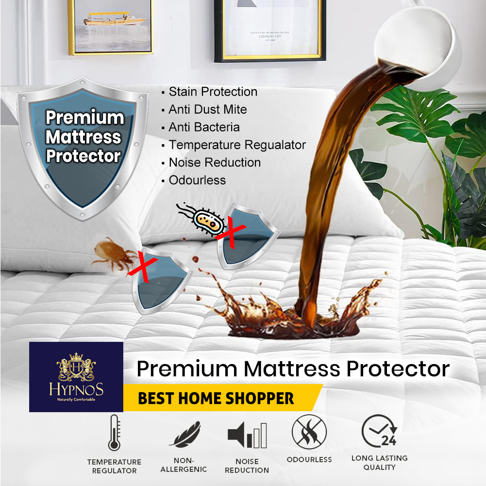 [READY STOCK] HYPNOS Premium Mattress Protector [Best Home Shopper