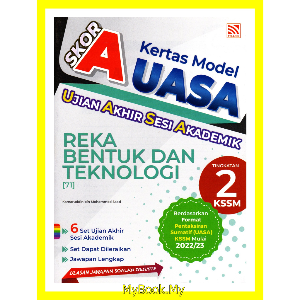 Baru Myb Buku Latihan Skor A Kertas Model Uasa Tingkatan Reka