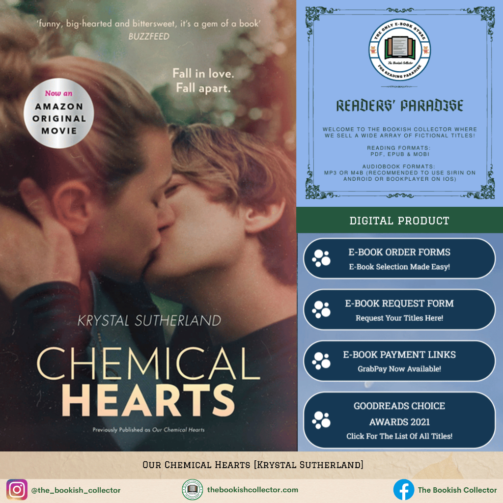 Our Chemical Hearts A Novel [Krystal Sutherland] Shopee Malaysia