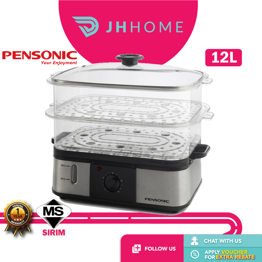 Pensonic PSM162S 12L Food Steamer Shopee Malaysia