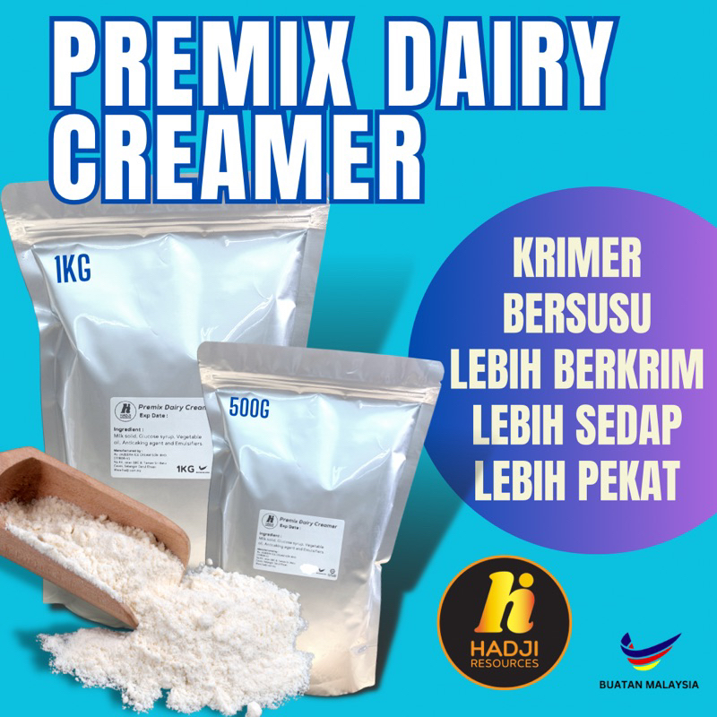 Premix Dairy Creamer / krimer bersusu 1kg Shopee Malaysia