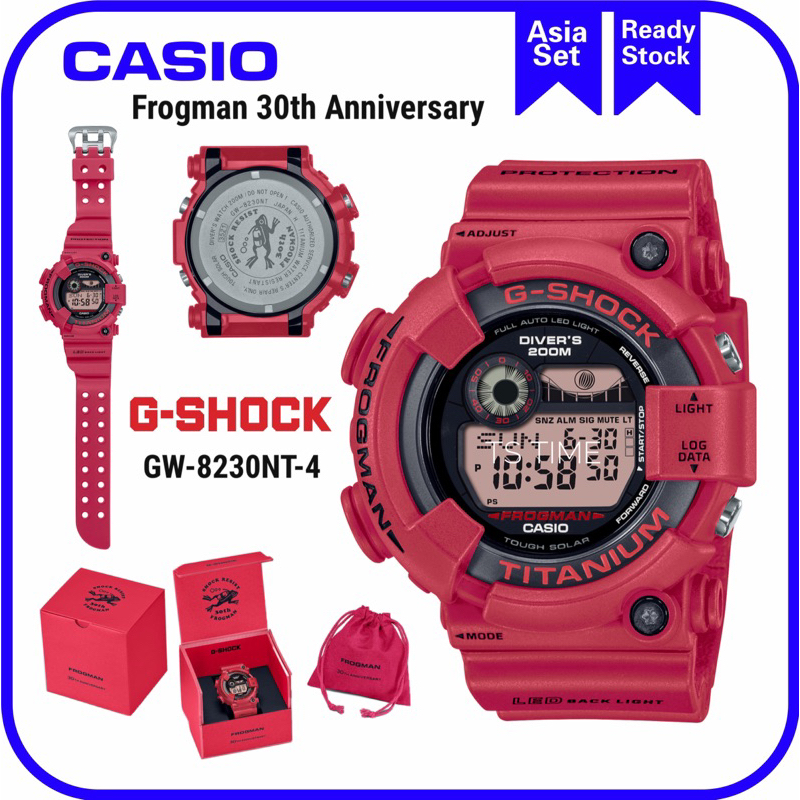 GW8230NT-4 | G-SHOCK MASTER OF G - SEA Red | CASIO