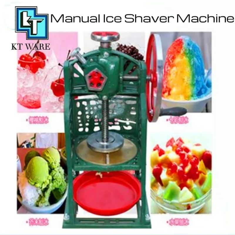 KT WARE MANUAL ICE SHAVER MACHINE ABC MACHINE HAND ICE SHAVER MESIN AIS