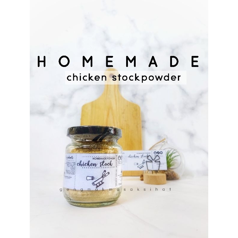 CHICKEN STOCK POWDER (HOMEMADE) & BABY VERSION Shopee Malaysia