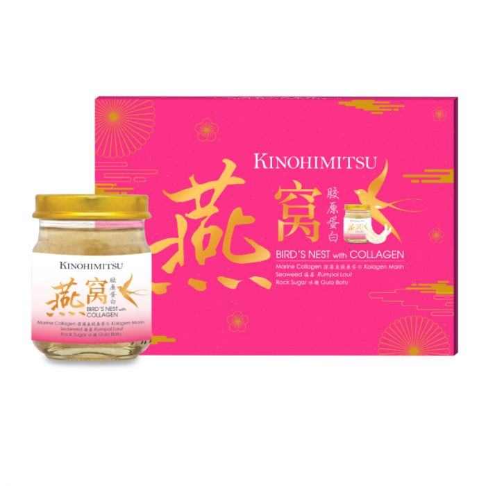 Kinohimitsu Bird's Nest with Collagen 75g X 6S [EXP7/25] Shopee Malaysia