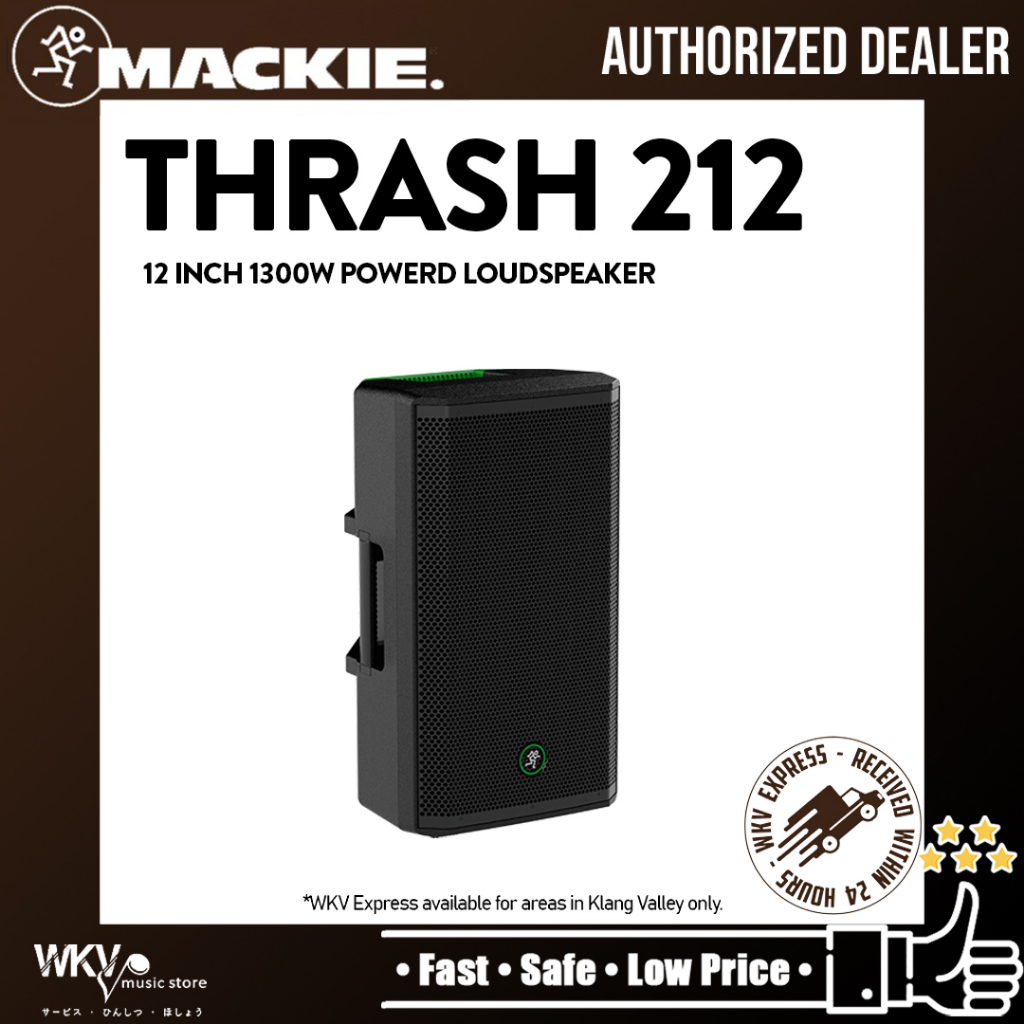 MACKIE THRASH 212 SERIES POWERED LOUDSPEAKERS ( THRASH-212 / THRASH212 ...
