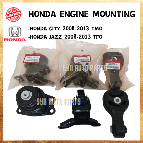 100 Original Honda Engine Mounting Set Honda City TMO JAZZ TGO VTEC
