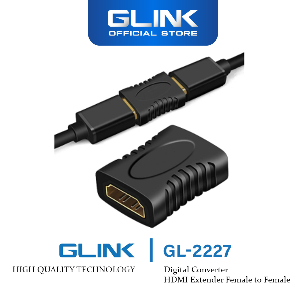 Glink GL2227 HDMI Extender Female to Female Jointer Coupler Adapter