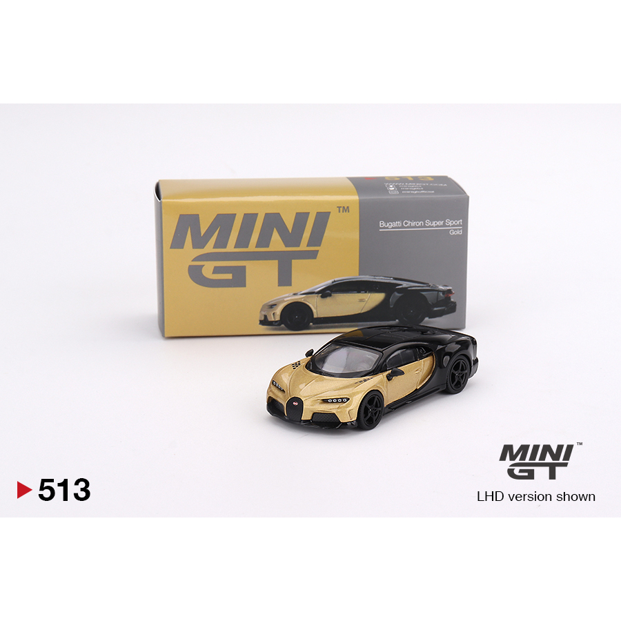 MINI GT #513 1/64 Bugatti Chiron Super Sport Gold | Shopee Malaysia