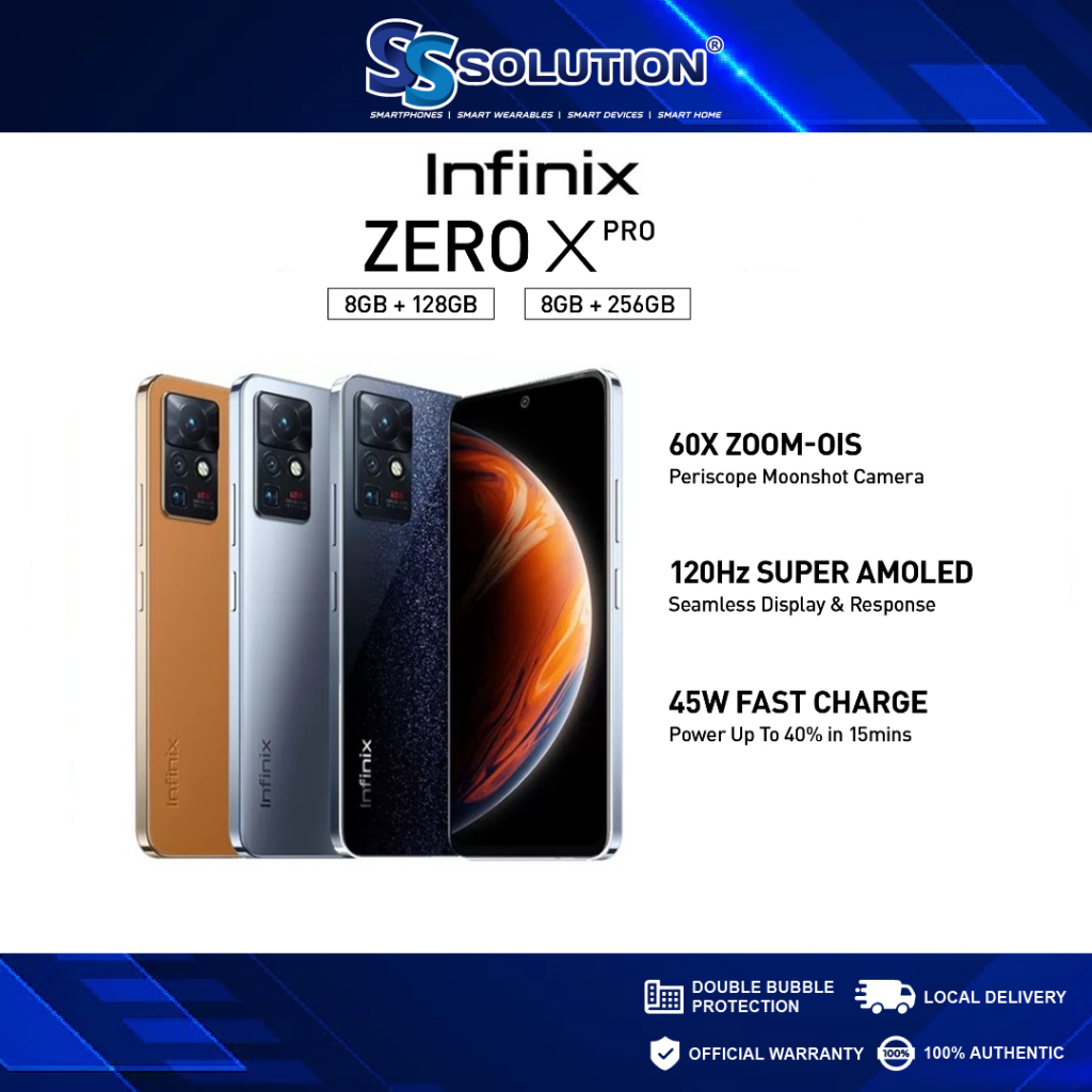 Infinix Zero X PRO (8GB+128GB / 8GB+256GB) | Shopee Malaysia
