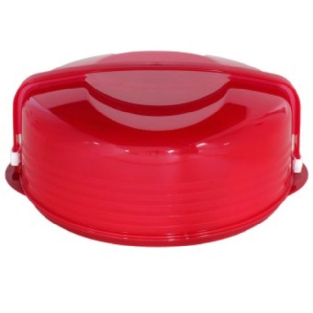 Tupperware Cake Taker Pink Fresh and Fancy Cake Carrier 1x6L Large/ 4L