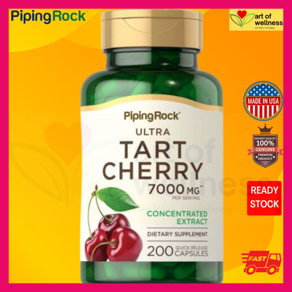 ULTRA 💥💥Tart Cherry, 7000 mg💥💥 (per serving), 200 Capsules (Gout, Uric
