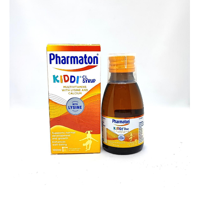 Pharmaton® Kiddi® CL Syrup (Multivitamin with Lysine & Calcium