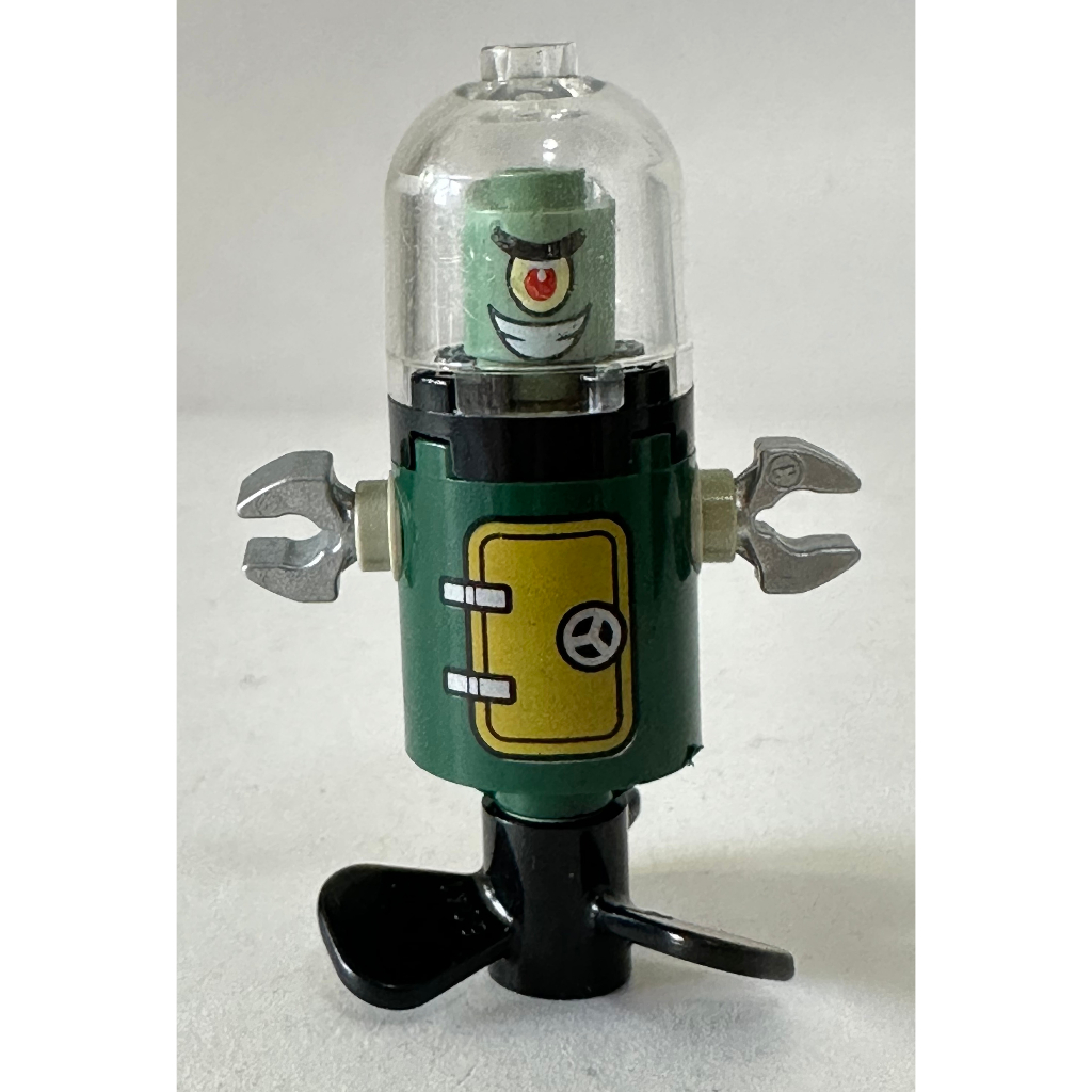 bob027 Lego SpongeBob SquarePants 3815 Plankton Domed Helmet