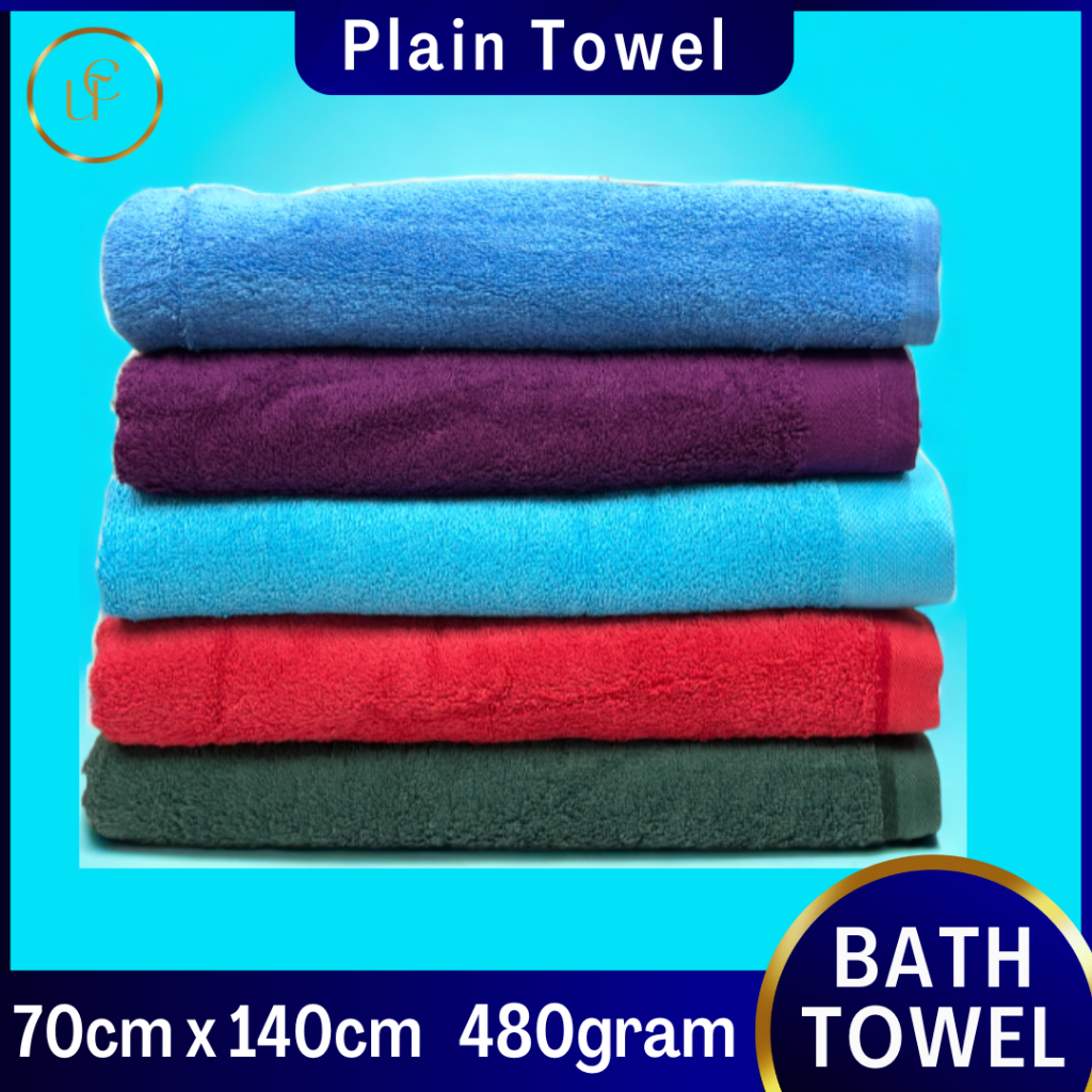 Korean Bath Towels Extra Large 100 Soft Cotton 450 GSM Thick 2Ply