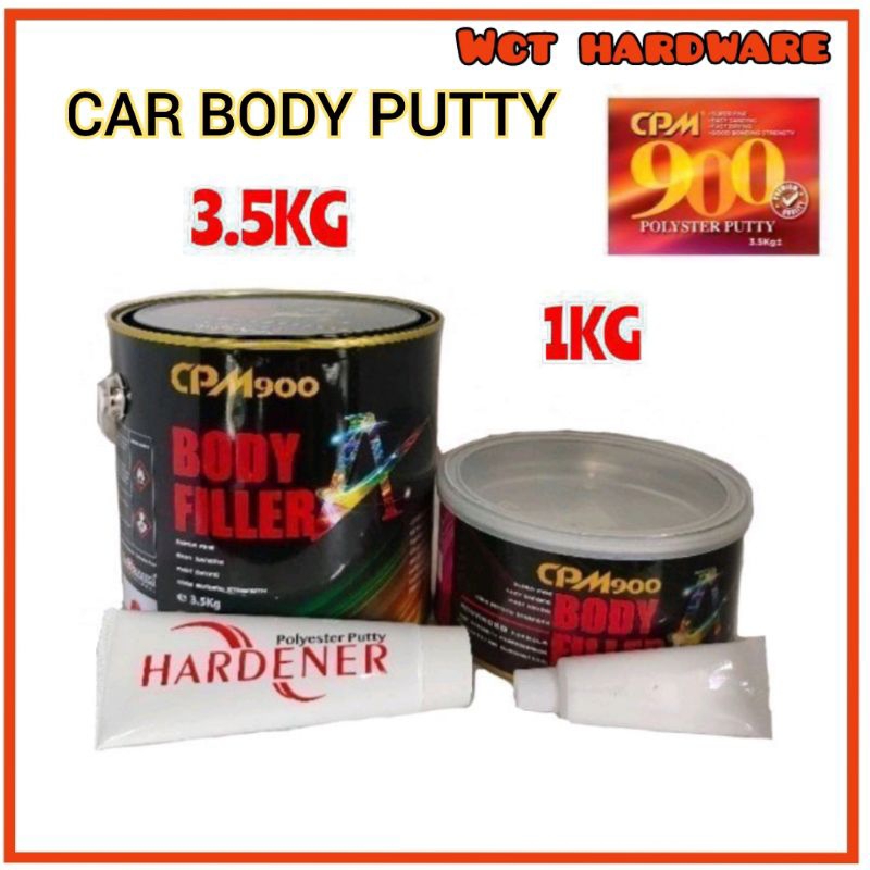 Pro Range Magic Easy Sand Body Filler – 3.5L With Hardener For Car Body Repair