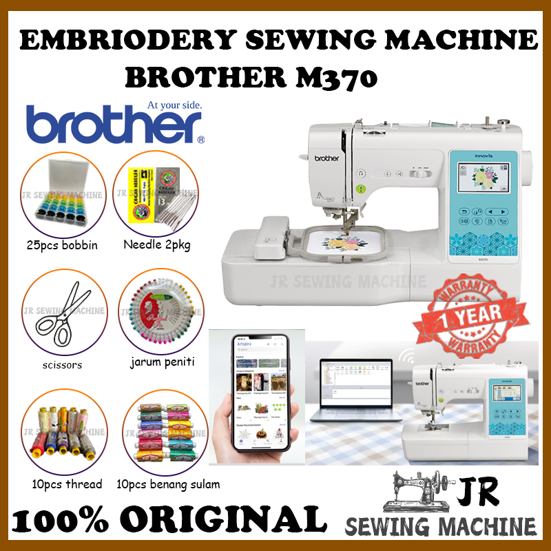 Brother M370 INNOVIS Sewing and Embroidery Machine / Mesin Sulam