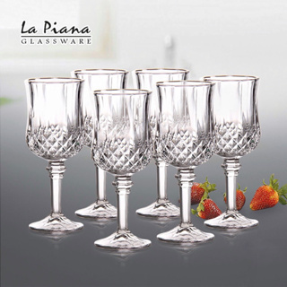 Luxbe Crystal Wine Glasses Set of 4 650mL