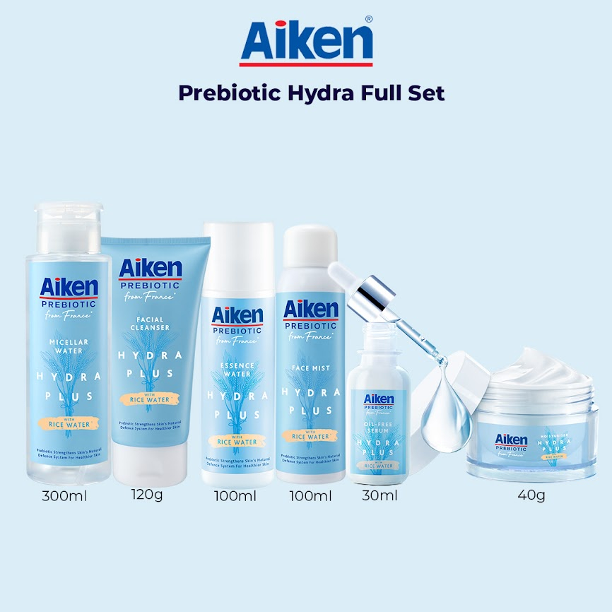 Aiken Prebiotics Hydra Set Prebiotic Hydra Plus Moisturiser 40g
