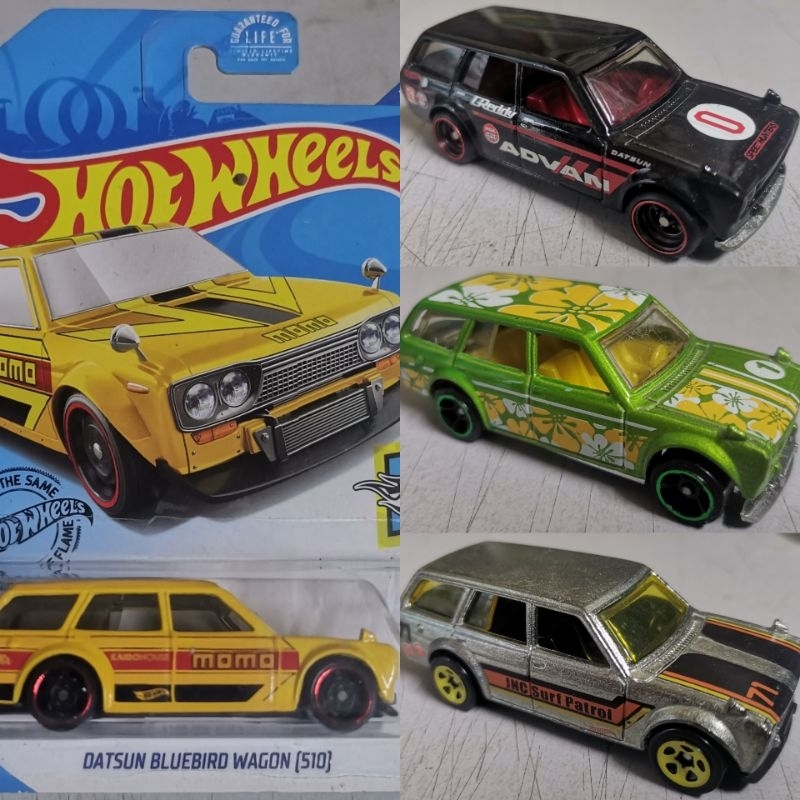 Hot Wheels 71 Datsun Bluebird 510 Wagon Mix Shopee Malaysia 9578