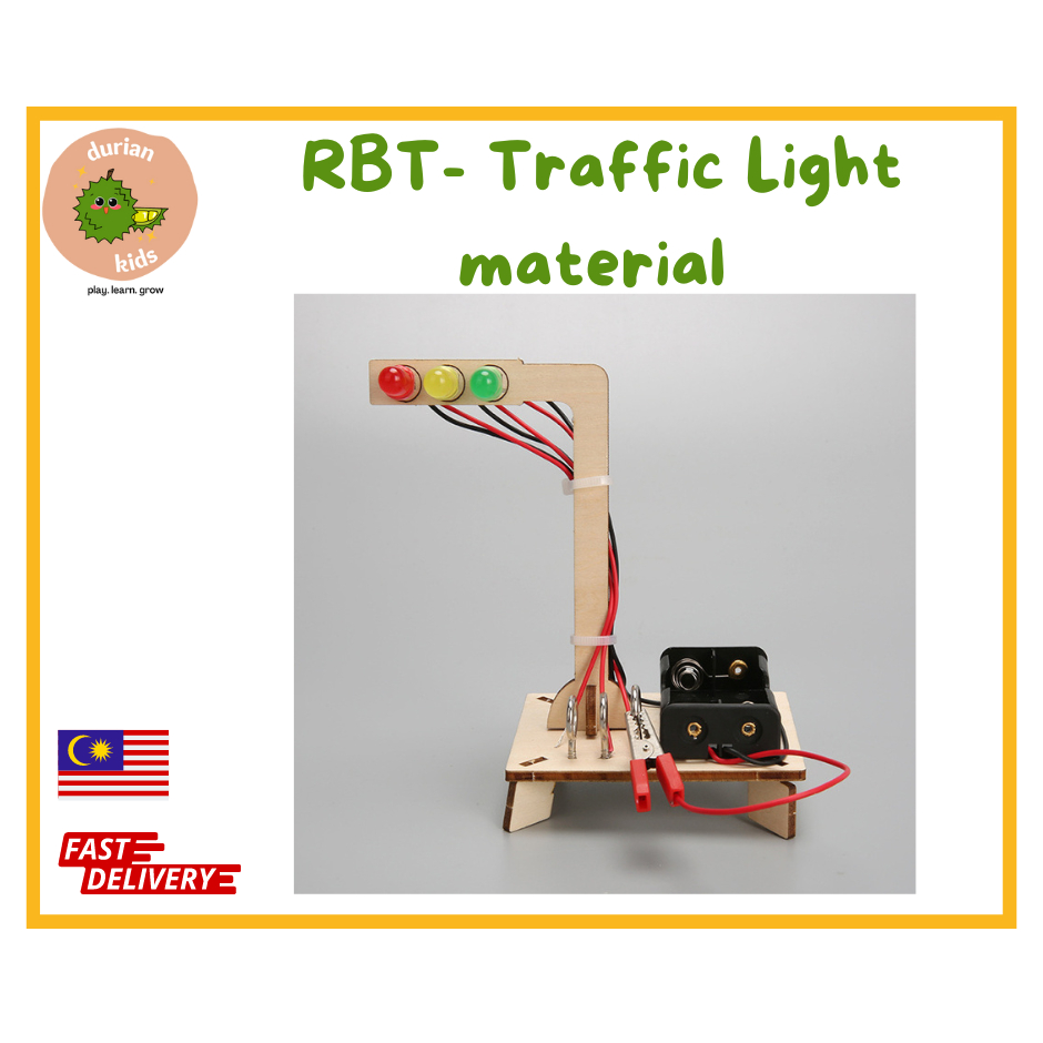 RBT Lampu Isyarat/Traffic Light English or BM manual/ DIY STEAM ...