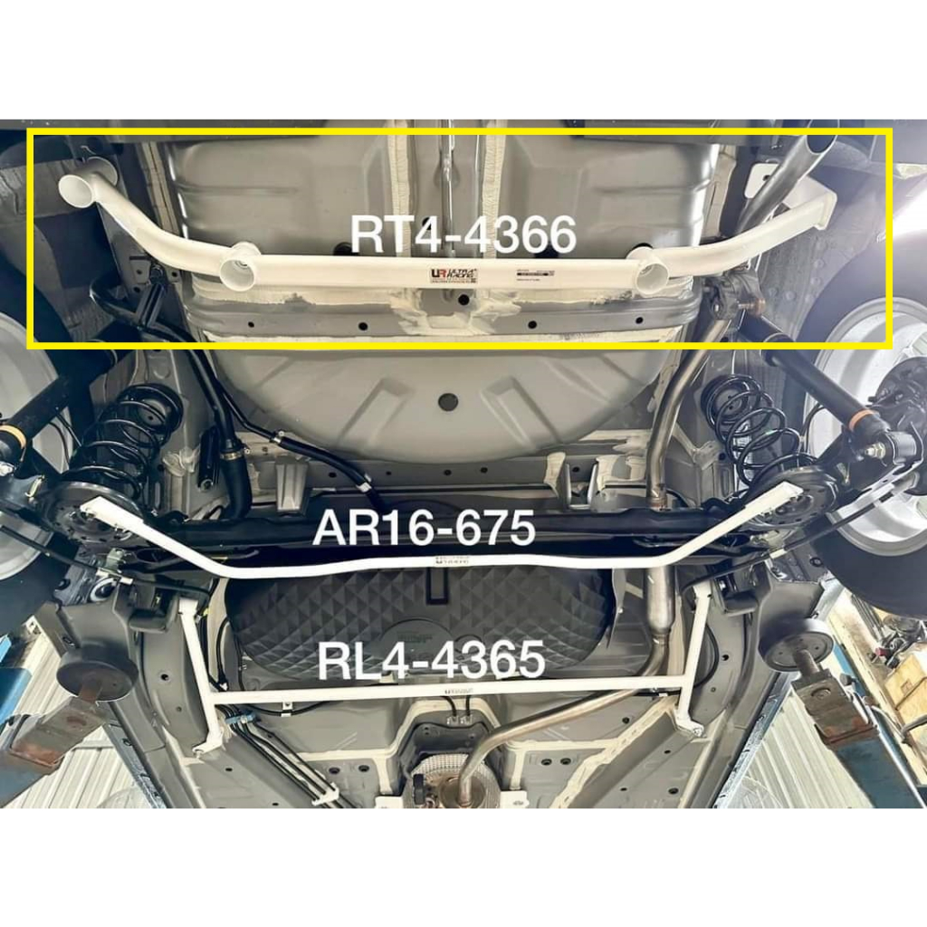 Perodua Axia A300 2023 Rear Torsion Frame Bar 2 Points Vehicle Safety ...