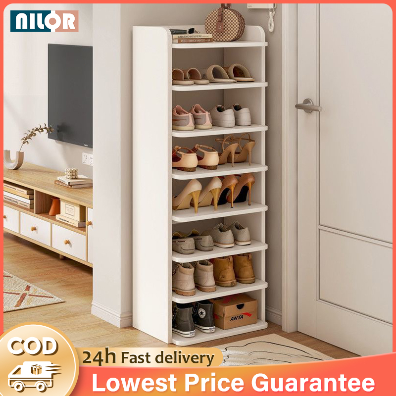 Shoe Cabinet Home Doorway Shoe Rack Multi-Functional Large Capacity Storage  Cabinet