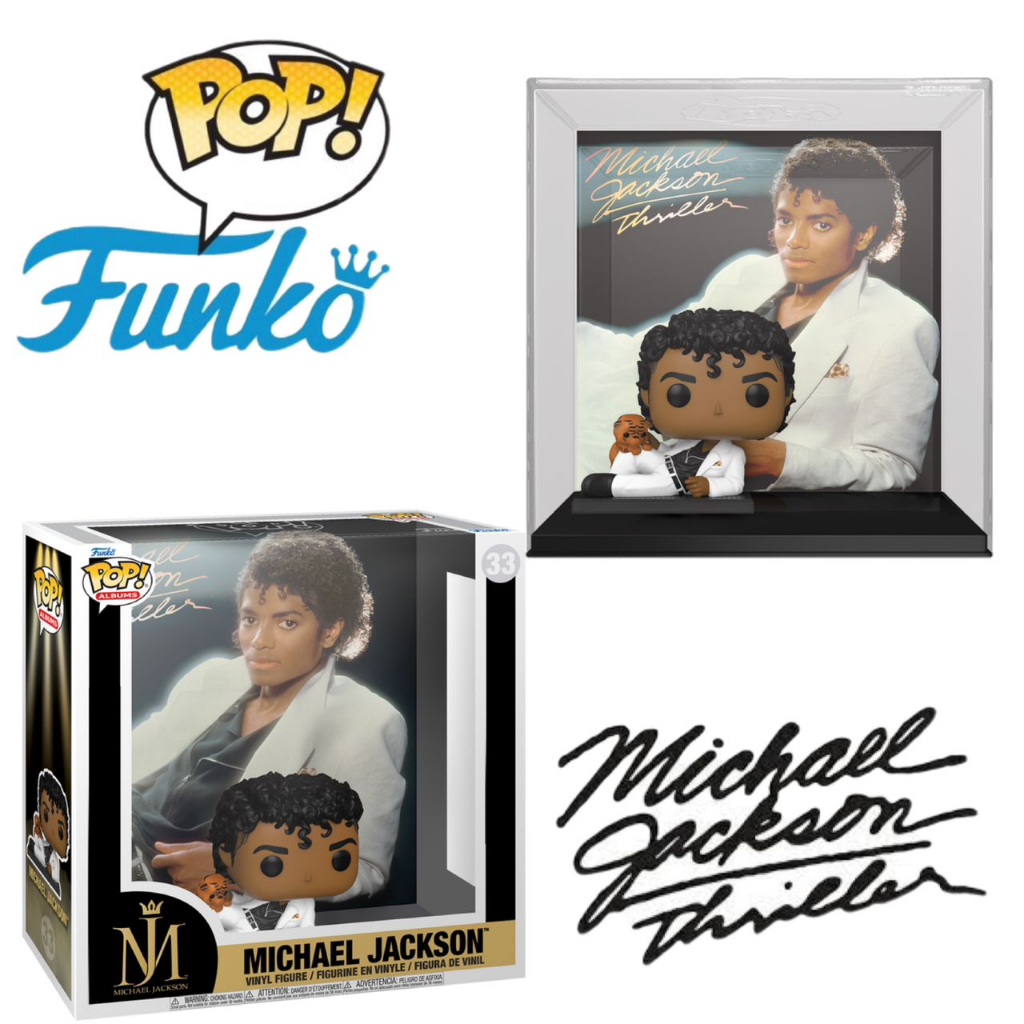 Funko Pop! Albums: Michael Jackson - MJ - Thriller - Music