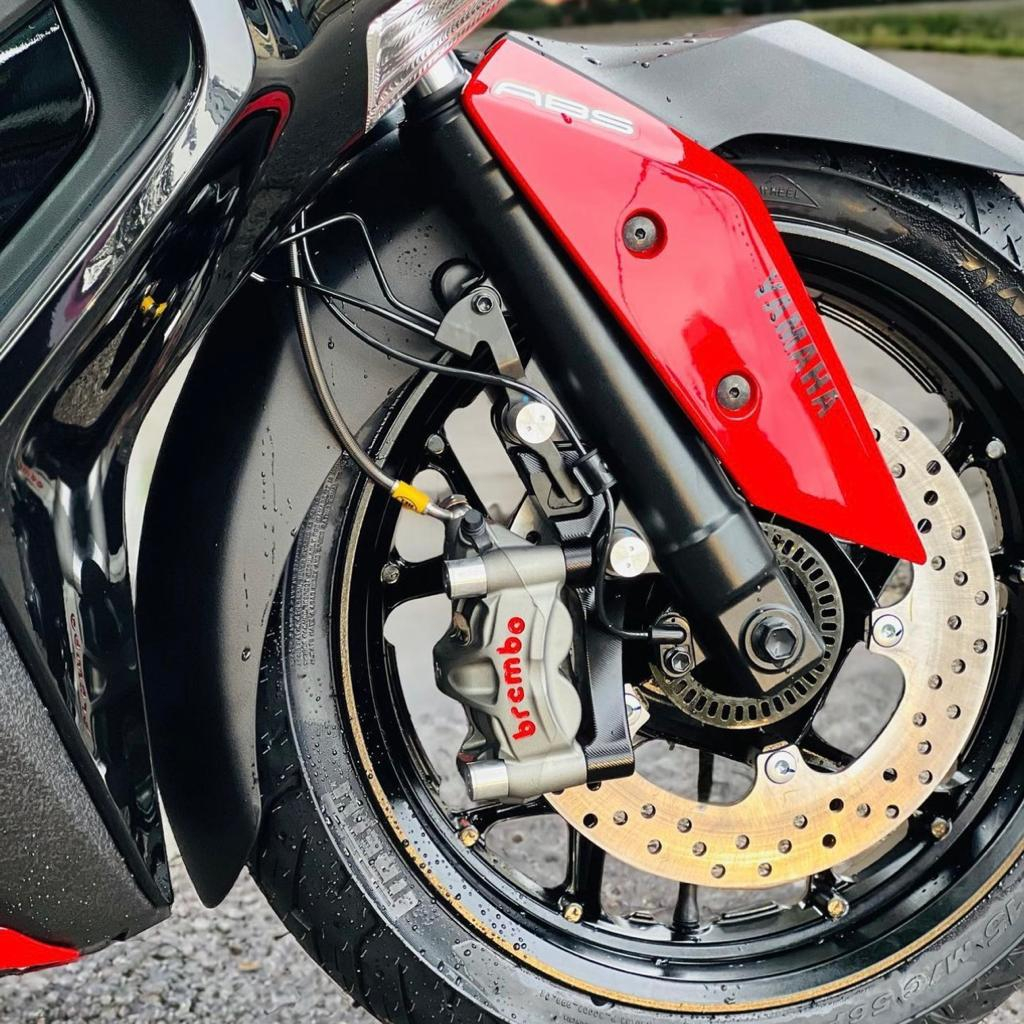 Yamaha Xmax 250/300 Abs Hel Performance Steel Brake Hose Full Set PNP ...