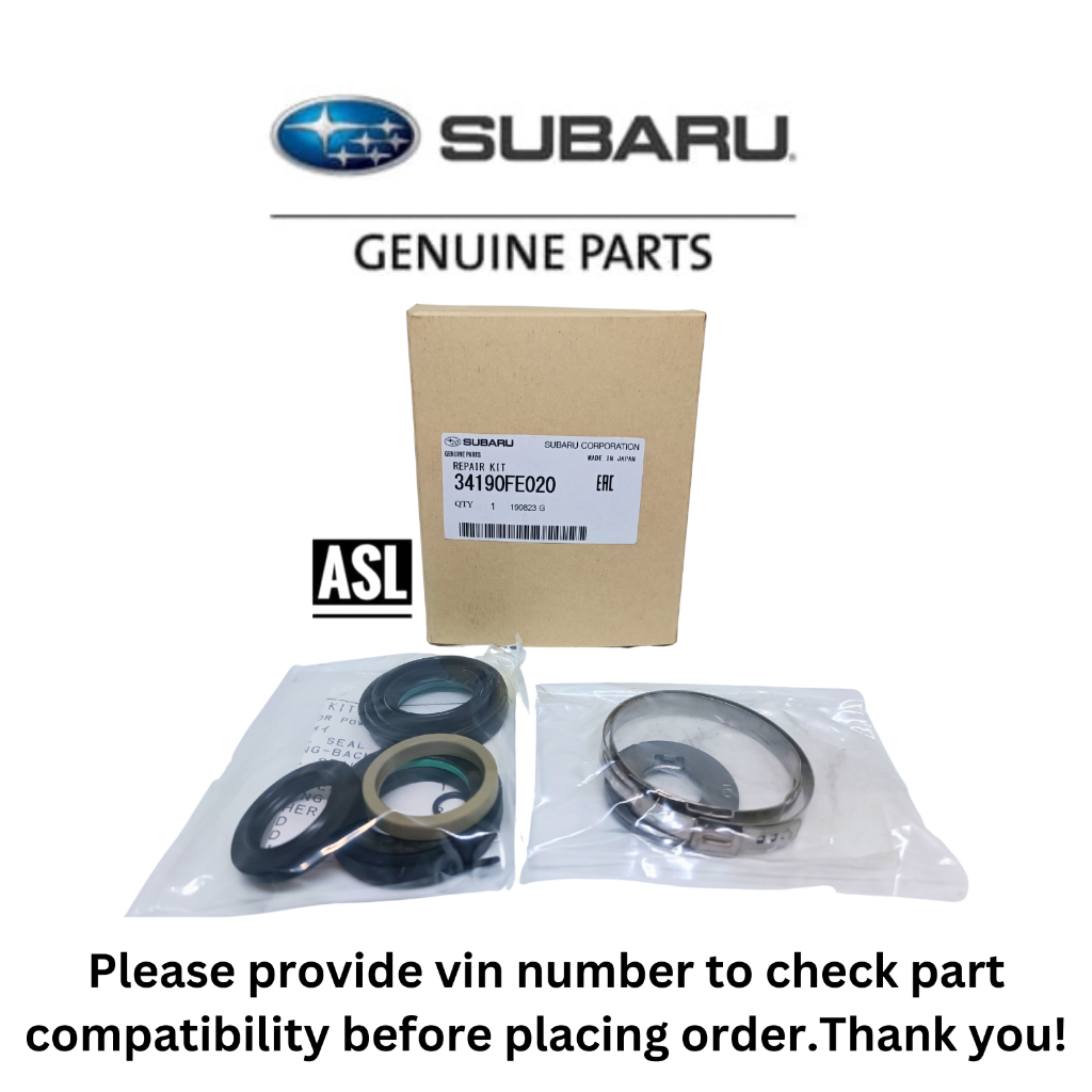 Genuine Subaru Steering Rack Seal Kit 34190FE020 Impreza WRX STI V8
