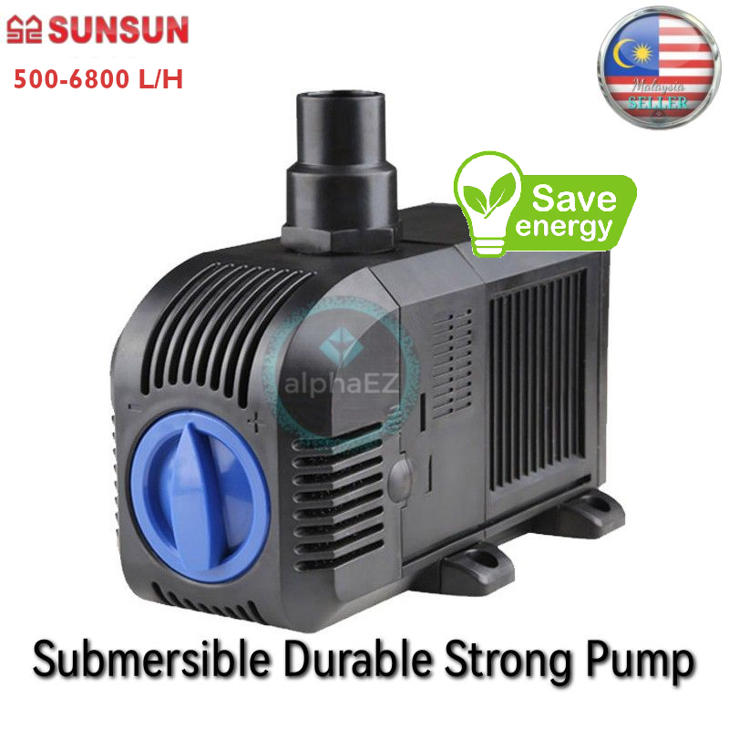 🇲🇾 SUNSUN HJ Series Aquarium Submersible Water Pump Pond Fountain ...