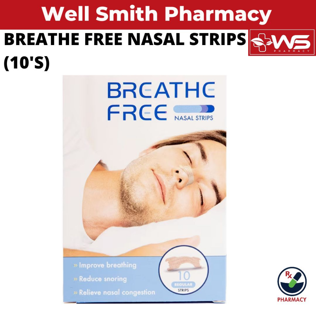 BREATHE FREE NASAL STRIP (10'S) Shopee Malaysia