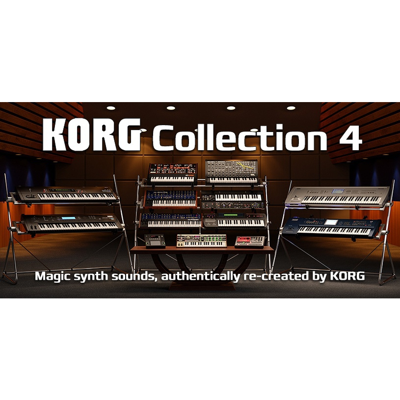 Collection 4 STANDALONE, VSTi, VSTi3, AAX x64 | KORG (Win) Virtual ...