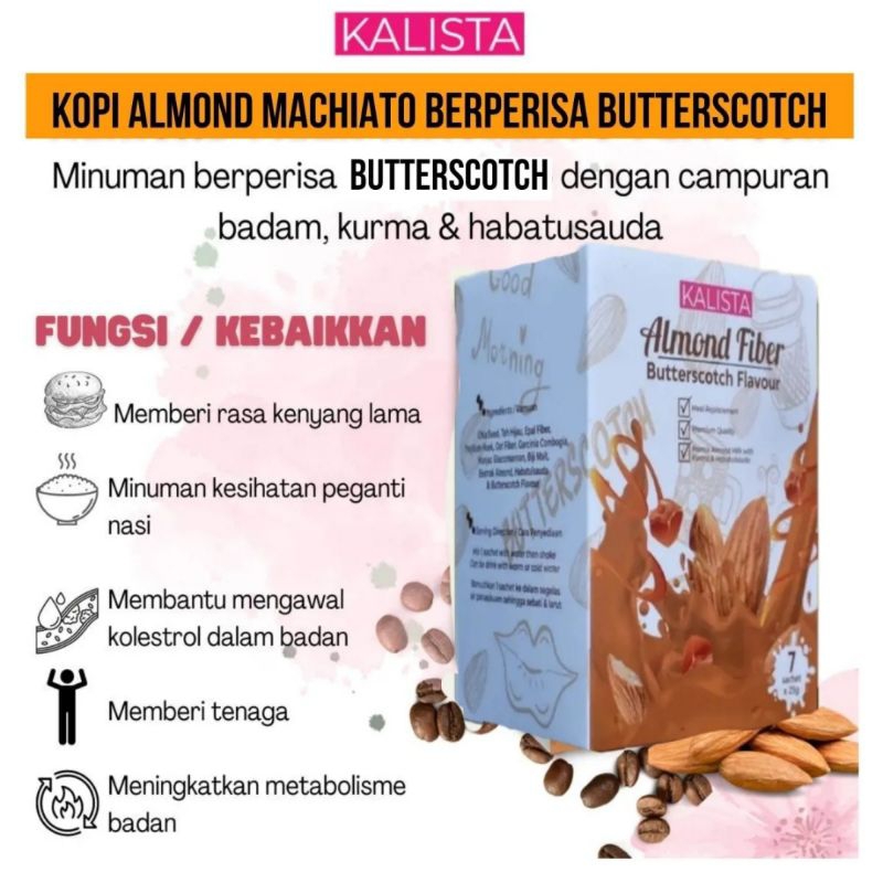 KALISTA ALMOND FIBER BUTTERSCORT HQ Shopee Malaysia