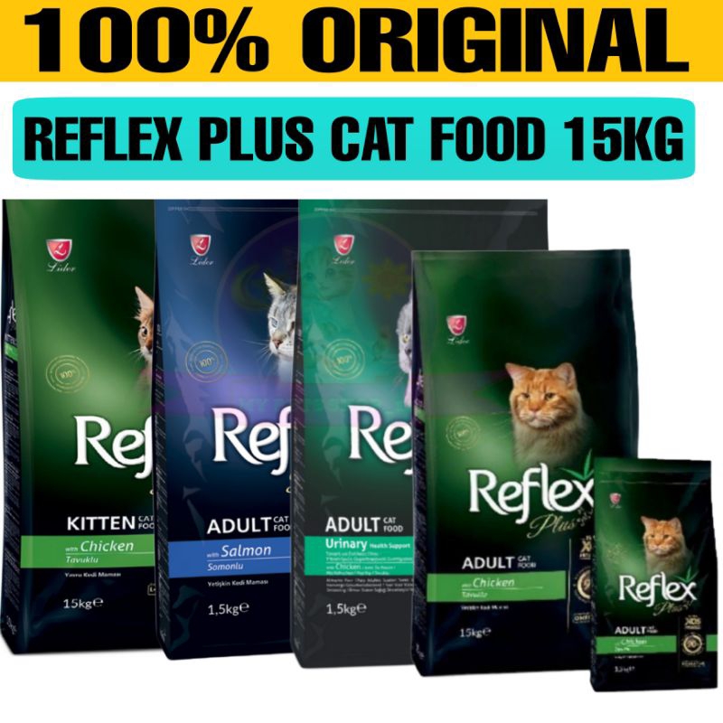 REFLEX PLUS CAT FOOD 15K ORI Shopee Malaysia