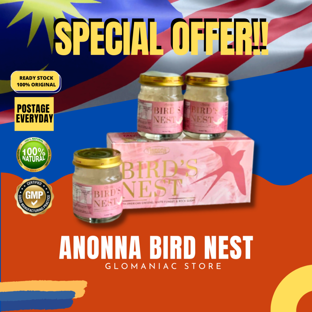 ANNONA PURE BIRD NEST 100 ORIGINAL MINUMAN SARANG BURUNG Shopee Malaysia