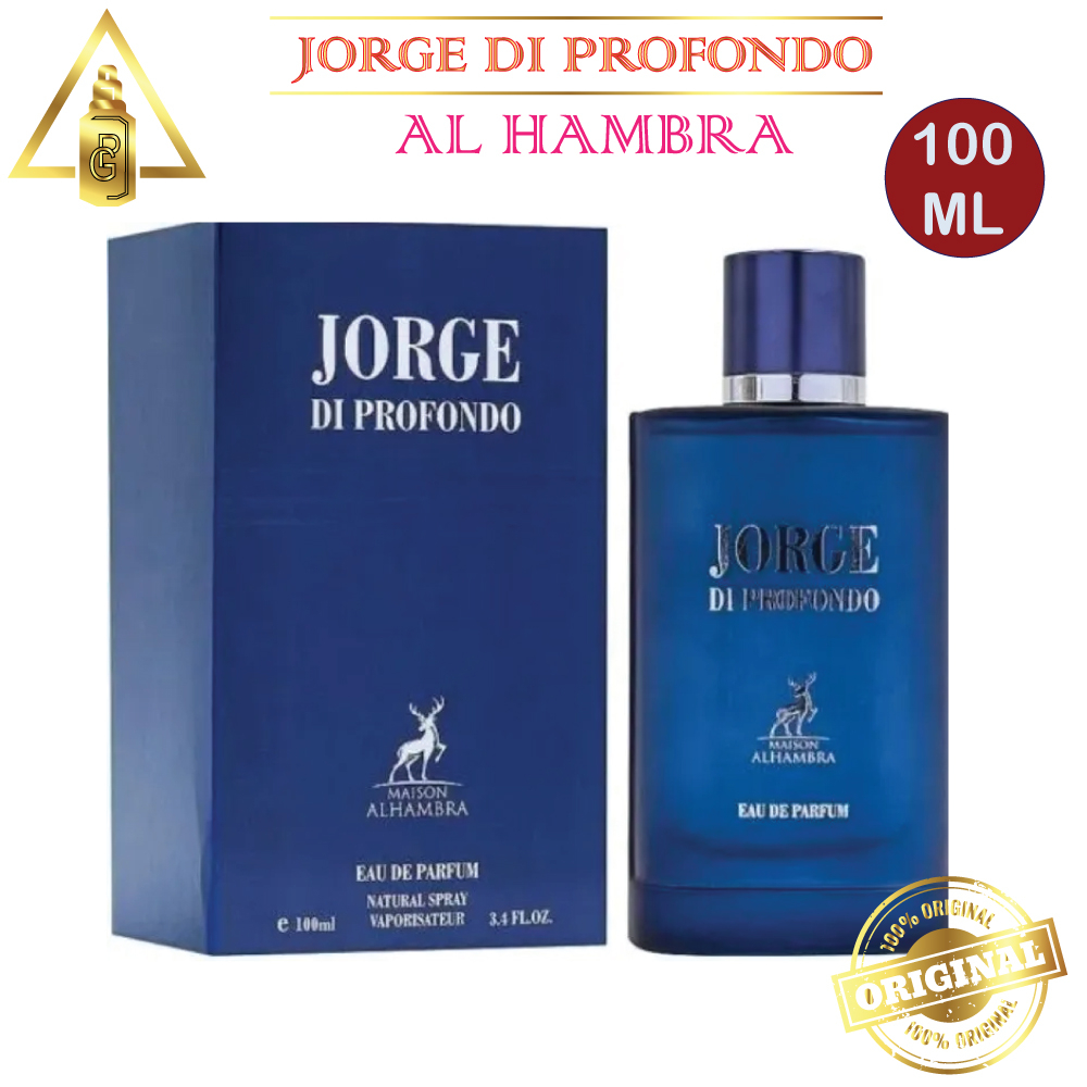 Jorge Di Profondo By Maison Alhambra 100ml Original Perfume Spray ...