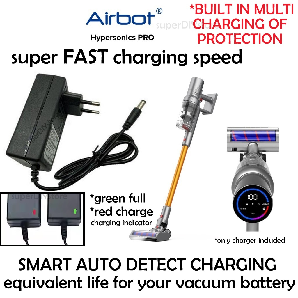 Vacuum charger for Airbot Hypersonics Pro Smart Cordless Handheld