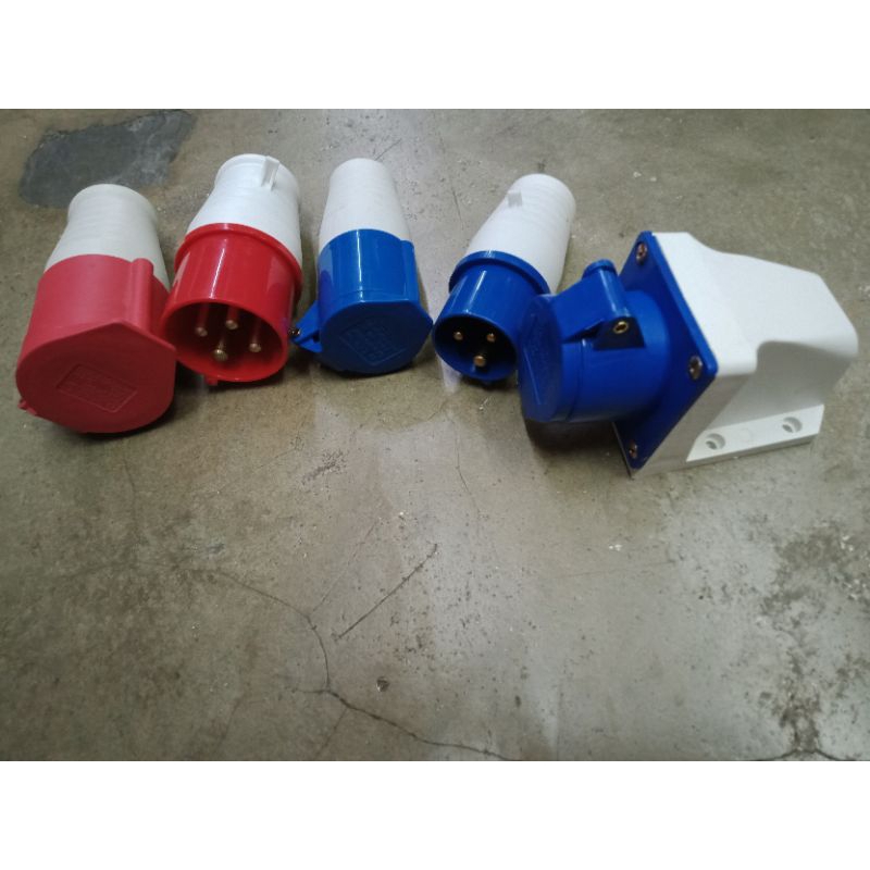 16A3P 32A4P Industrial Plug * Industrial Socket Industrial wall socket ...